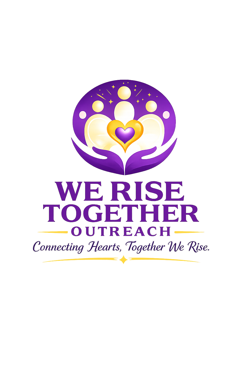 We Rise Together Outreach official logo